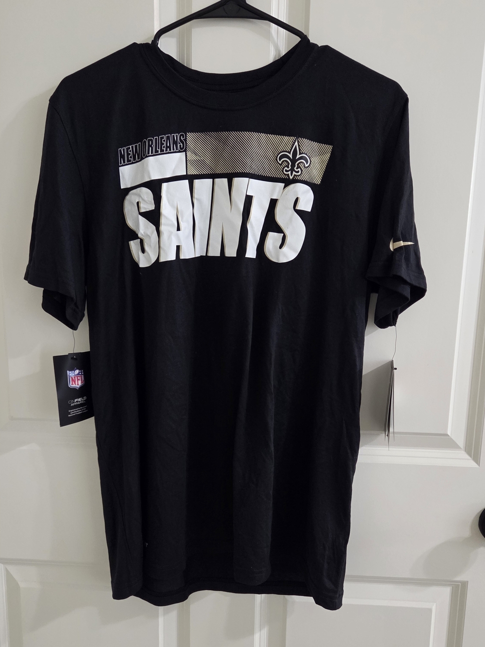 Nike Black New Orleans Saints Graphic T-Shirt